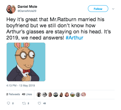 Mr. Ratburn kommer ut som gay Mr. Ratburn kommer ut som gay